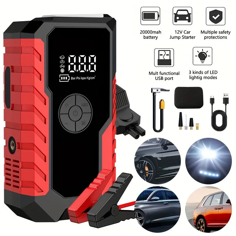 5000A Portable Emergency Starter Power Bank Car Booster