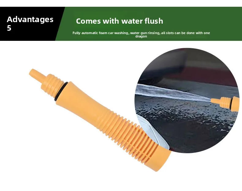 Car Wash Set 360 Degree Rotating Handle Detachable Telescopic Car Wash Brush With Soap Dispenser Suitable Car Yard Garden Pets