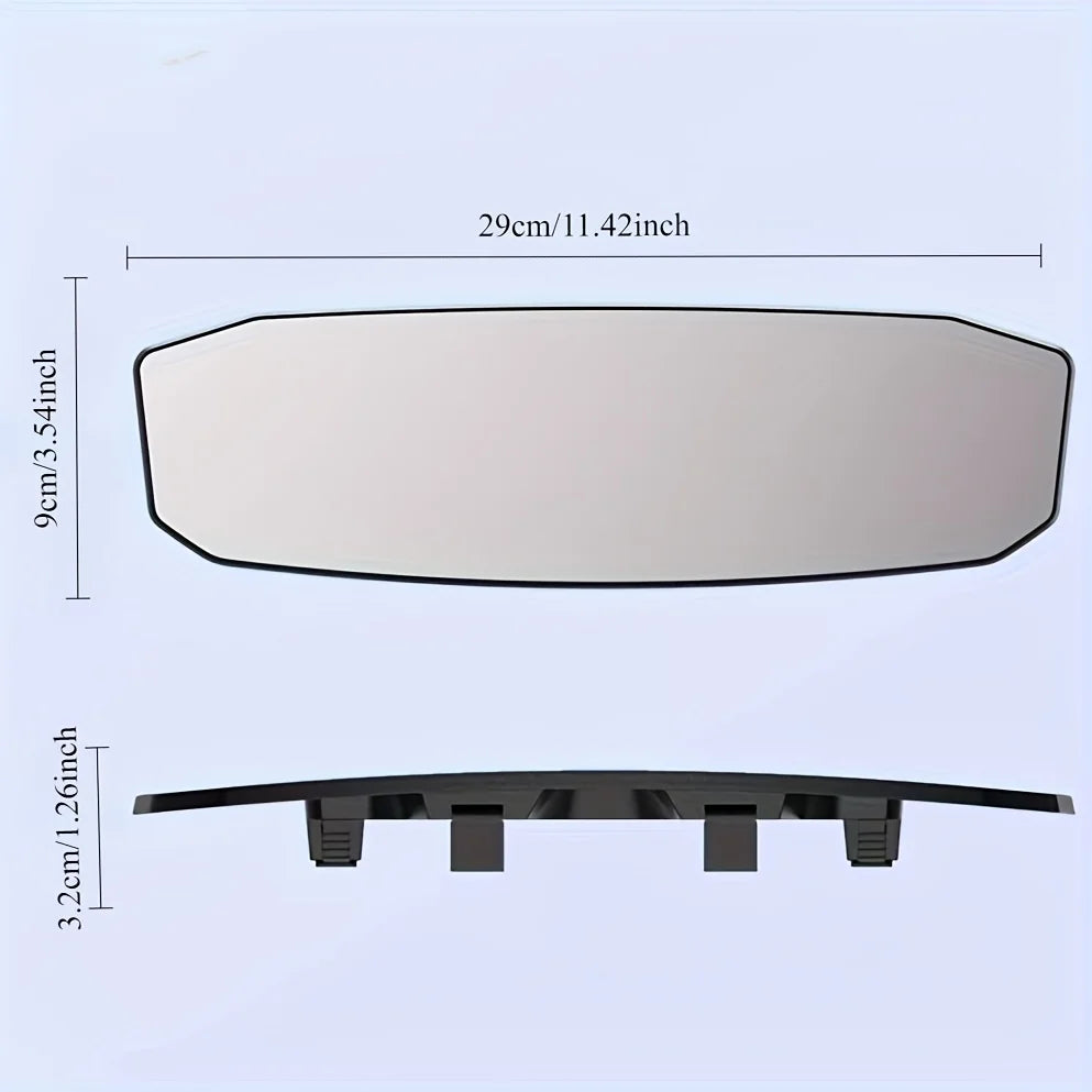 Universal Car Rearview Mirror | Blind Spot Wide Angle | Interior Reflective Auxiliary View