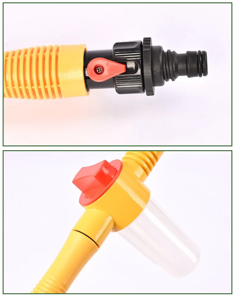 Car Wash Set 360 Degree Rotating Handle Detachable Telescopic Car Wash Brush With Soap Dispenser Suitable Car Yard Garden Pets